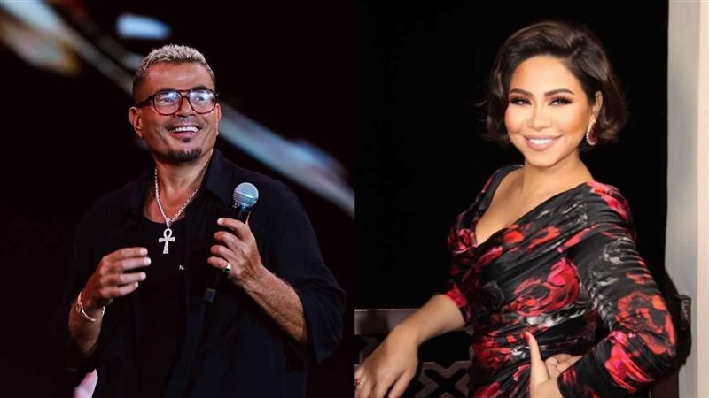 عمرو دياب مع شيرين عبد الوهاب
