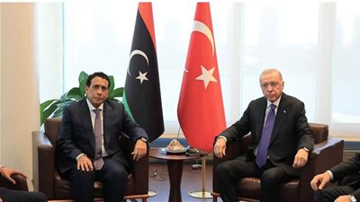 السفير الليبي يشارك في لقاء المنفي وأردوغان لبحث مستجدات الأوضاع وتعزيز العلاقات الثنائية