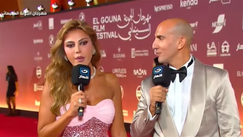 ريهام حجاج في مهرجان الجونة 
