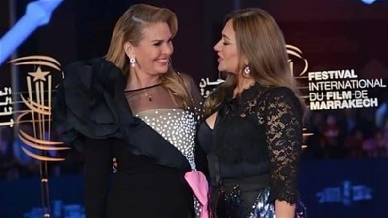 ليلى علوي مع يسرا 