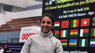 ندى حافظ تتأهل لأولمبياد طوكيو في منافسات السلاح