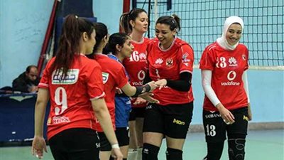 سيدات الأهلي يفوز على الجزيرة 3-0 في دوري الكرة الطائرة