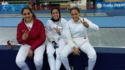 سيدات مصر يهزمن رومانيا في كأس العالم للسلاح بروسيا