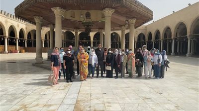 زوجات سفراء 20 دولة أجنبية في جولة ميدانية للمعالم السياحية بمصر