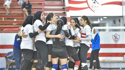 سيدات طائرة الزمالك يهزمن الشمس 3-2 في دوري كرة الطائرة 