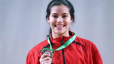 نهى هاني تتأهل لدور الـ64 في الجائزة الكبرى لسلاح الشيس بقطر