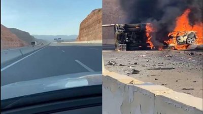 فتاة طريق الجلالة.. جثتها تفحمت وأهلها تسلموا جثمانها