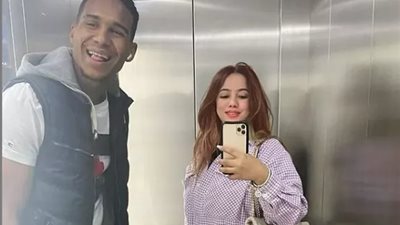 زوجة مهاجم الزمالك تحتفل بأهدافه مع منتخب تونس