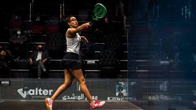 «سنا إبراهيم» تفوز ببطولة الجمهورية لناشئات الإسكواش