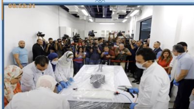 موكب المومياوات الملكية| إيناس جعفر: عرض قطع أثرية لأول مرة بمتحف الحضارة.. فيديو