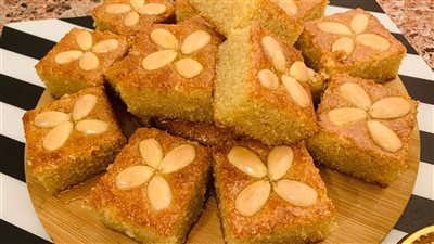 لـ«ربات البيوت».. هذه طريقة عمل البسبوسة في المنزل