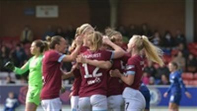 وست هام يحقق أول فوز بالدوري الإنجليزي لكرة القدم سيدات 2021