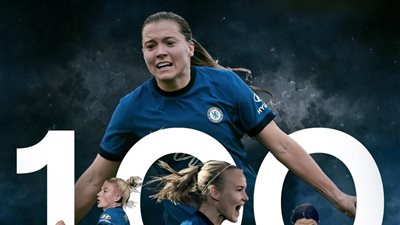  سيدات تشيلسي يسجلن أكثر من 100 هدفا هذا الموسم
