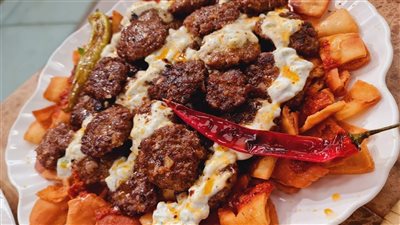 طريقة عمل فتة البرجر