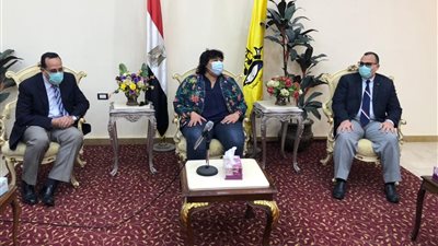 وزيرة الثقافة من العريش: مهمتنا صون التراث السيناوي