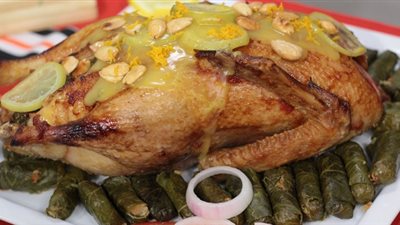 عزومة أول يوم رمضان 2021.. محشى وبط والحلو كنافة