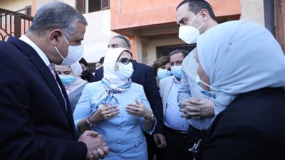 وزيرة الصحة في الصعيد.. تفقدت حُميات البلينا ووجهت بإنشاء مجمع طبي بسوهاج