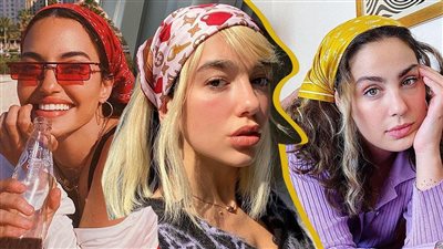 مع اقتراب الصيف.. 3 طرق مختلفة لارتداء بندانة الشعر