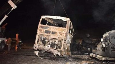 بينهم سيدات ضحايا.. النيابة تكشف أسباب حادث أسيوط المأساوي