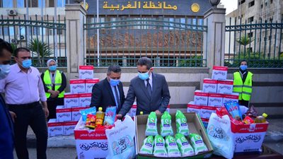 أبواب الخير توفر الغذاء لـ 6 آلاف أسرة بالغربية 