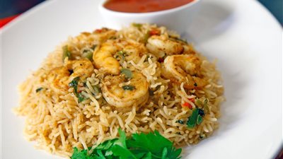 سفرة رمضان 2021.. طريقة عمل كبسة الجمبري