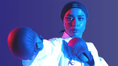 حوراء العجمي: جاهزة لمبارزة بطلات العالم في دوري الكاراتيه 