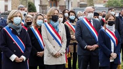 فرنسا تُكرم شرطية ضحية هجوم إرهابي