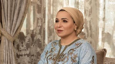 السيدة انتصار السيسي : تحية لكل عمال مصر فى كل مكان وكل موقع