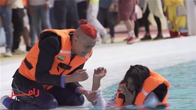 ريم عبد الله تكشف حقيقة علمها بمقلب «رامز عقله طار»| فيديو