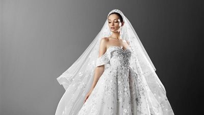 «لو فرحك بعد العيد».. نصائح لاختيار طرحة الزفاف 