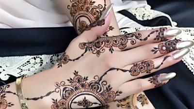 أحدث رسومات الحنة لعروسة عيد الفطر 2021.. صور