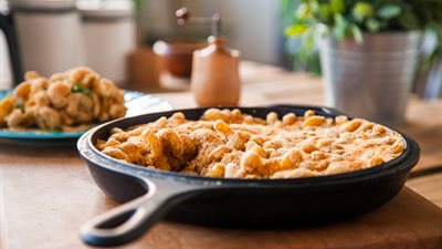 ماك آند تشيز بالقرنبيط.. طبق الأيام الأخيرة في رمضان 