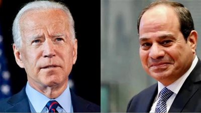 بايدن للرئيس السيسي: عازمون علي بذل الجهود لضمان الأمن المائي لمصر