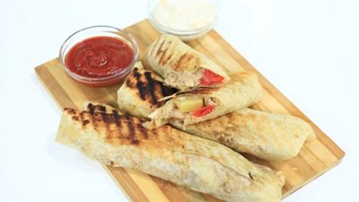 طريقة إعداد صينية شاورما الدجاج للشيف نجلاء الشرشابي