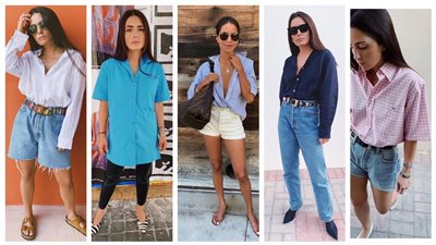  لـ«البنات القصيرات».. أفكار تنسيق القميص الواسع لإطلالة جذابة (صور)