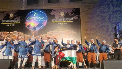 فلسطين تشارك في المهرجان الدولي للفنون التراثية بمصر (صور)