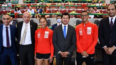 وزير الرياضة يشهد ختام منافسات بطولة العالم للخماسي الحديث 