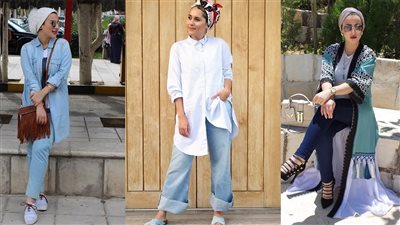 للفتيات.. كيف ترتدين الجينز بأنواعه مع الحجاب ؟ 