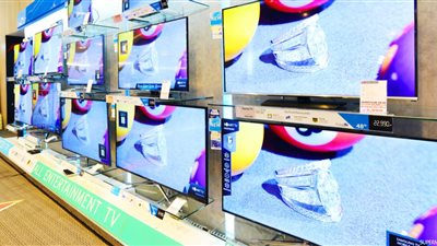 قفزت بنسبة 80%.. ارتفاع جنوني في أسعار الشاشات