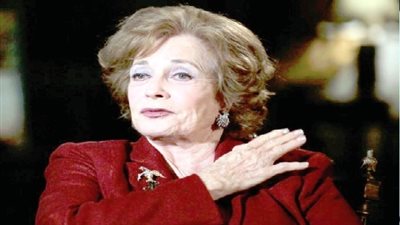 عصمت : جيهان السادات في حالة حرجة والرئيس السيسي وحرمه على تواصل للاطمئنان عليها