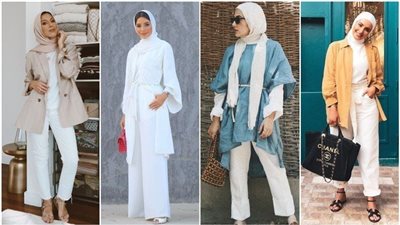 « الجينز الأبيض » .. يتربع على عرش موضة 2021 