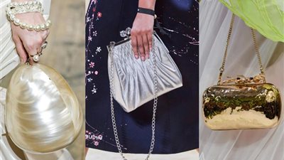 8 أفكار لتصاميم الشنطة الـ« كلاتش»