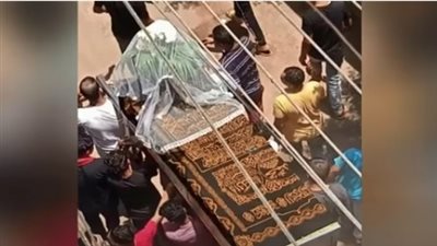  وفاة عروس قبل فرحها بساعات وتشييع جنازتها بطرحة الزفاف بالشرقية