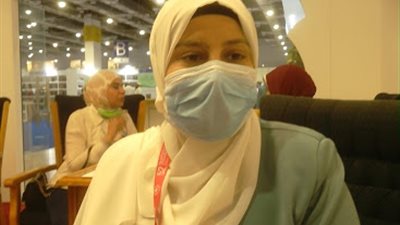 الدكتورة أماني عودة: رصدنا فرحة النساء بوجود مفتيات داخل معرض الكتاب