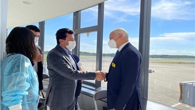 وزير الرياضة يصل اليابان لمساندة البعثة المصرية بأولمبياد طوكيو 