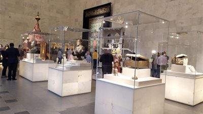 إقبال كثيف من المصريين لزيارة متحف الحضارة خلال عيد الأضحى