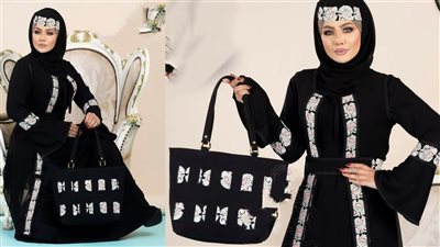 تناسب الخروجات والسهرات.. أحدث موديلات العبايات السوداء