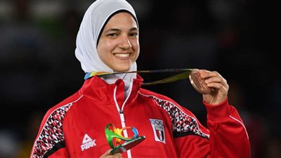 القومي للمرأة: تتويج هداية ملاك بالميدالية البرونزية فخر للمرأة المصرية والعربية