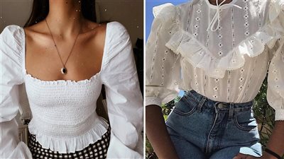 بعيدًا عن التقليدية.. موضة أكمام البلوزات والفساتين في صيف 2021