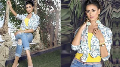 ولاء الشريف بالكاجول «تحت الفل» في أحدث إطلالة لها